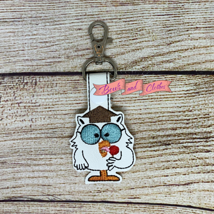 Tootsie Sucker Owl Key Fob from 6-2023