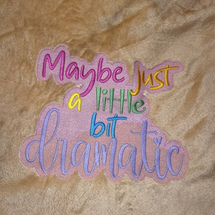 Little Bit Dramatic Blanket