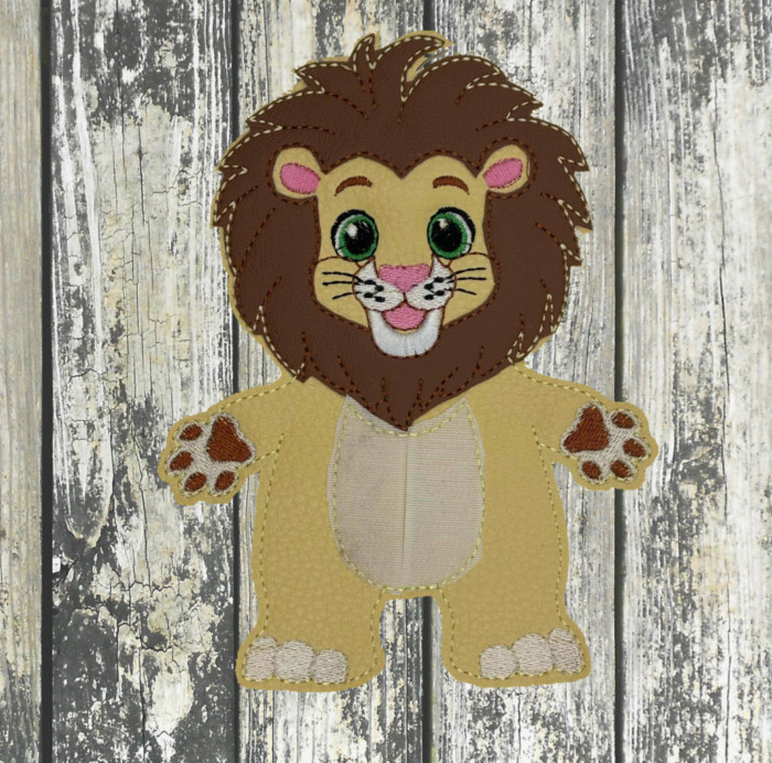 Lion Felt Doll & Outfits - Image 5