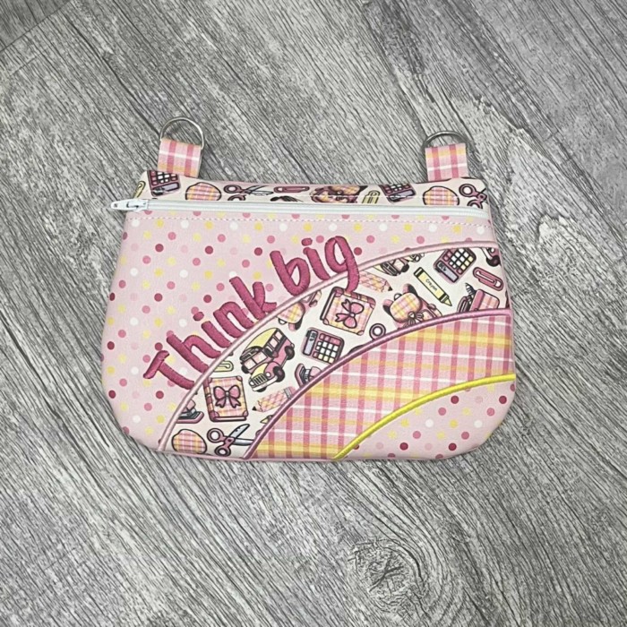 Think Big Zipper Purse