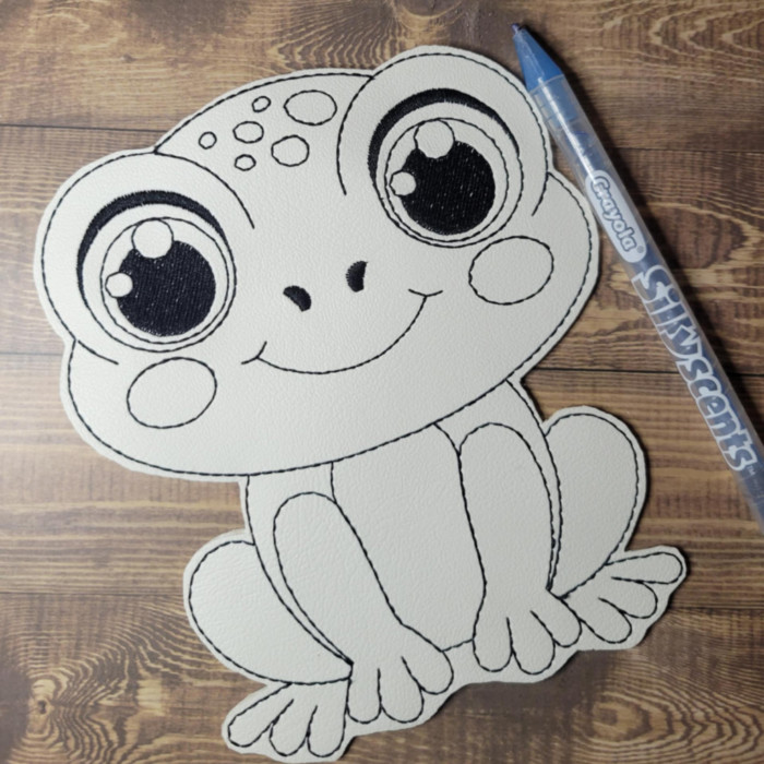 Froggy Coloring Doll