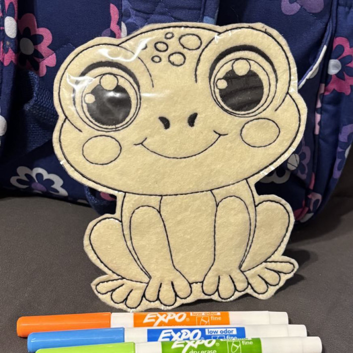 Froggy Coloring Doll - Image 3