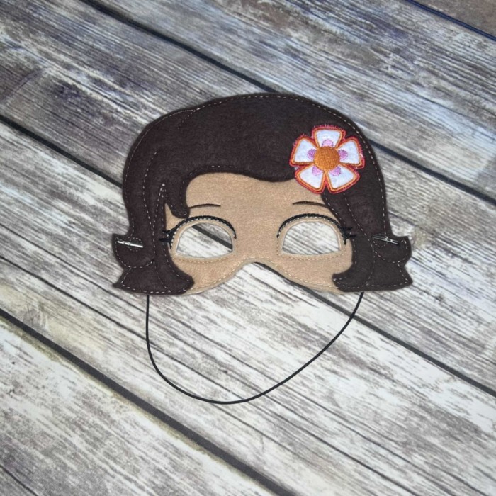 Orange Blossom Girl Mask